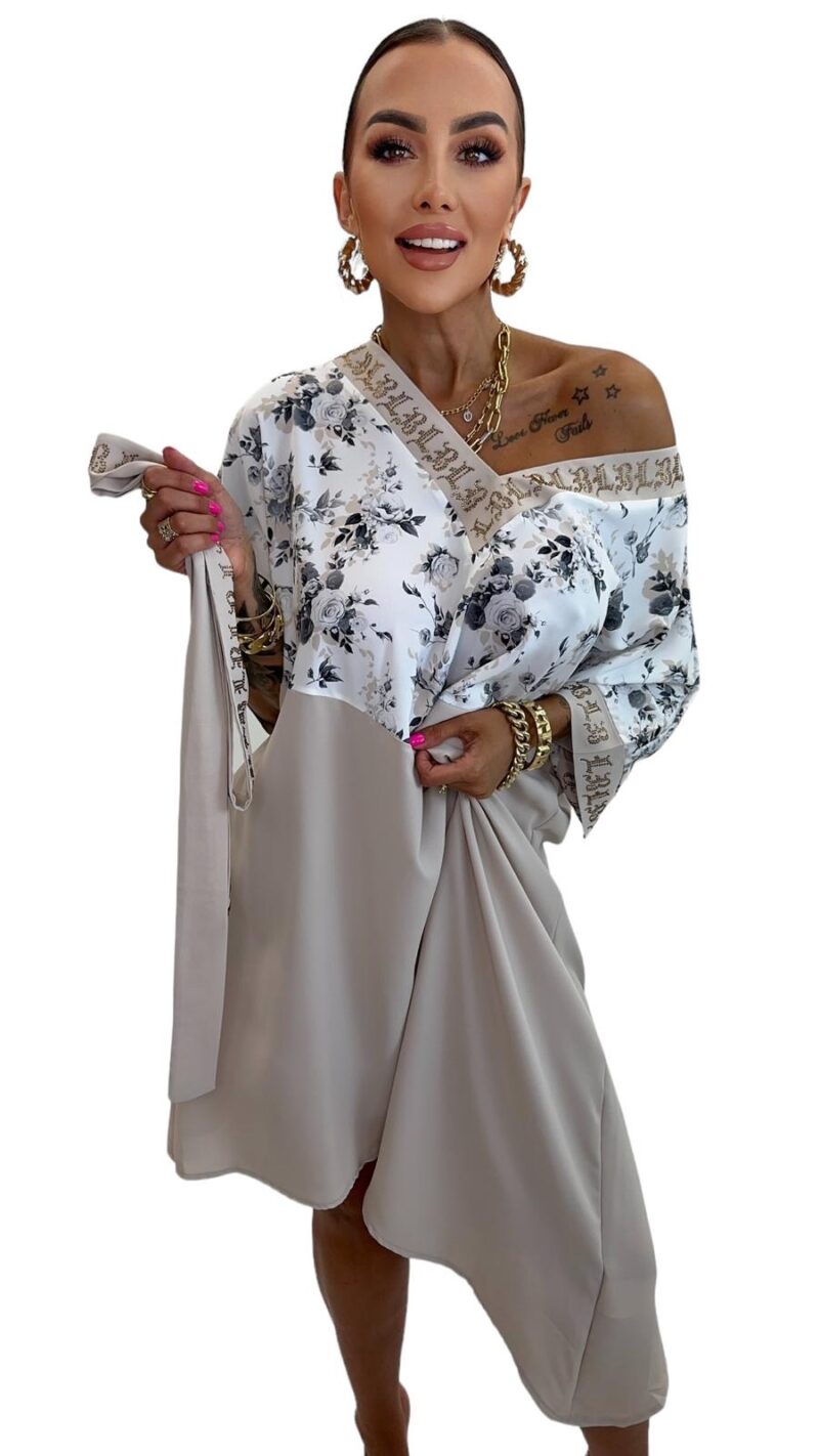 Sukienka Lola Bianka oversize letnia sukienka - obrazek 3