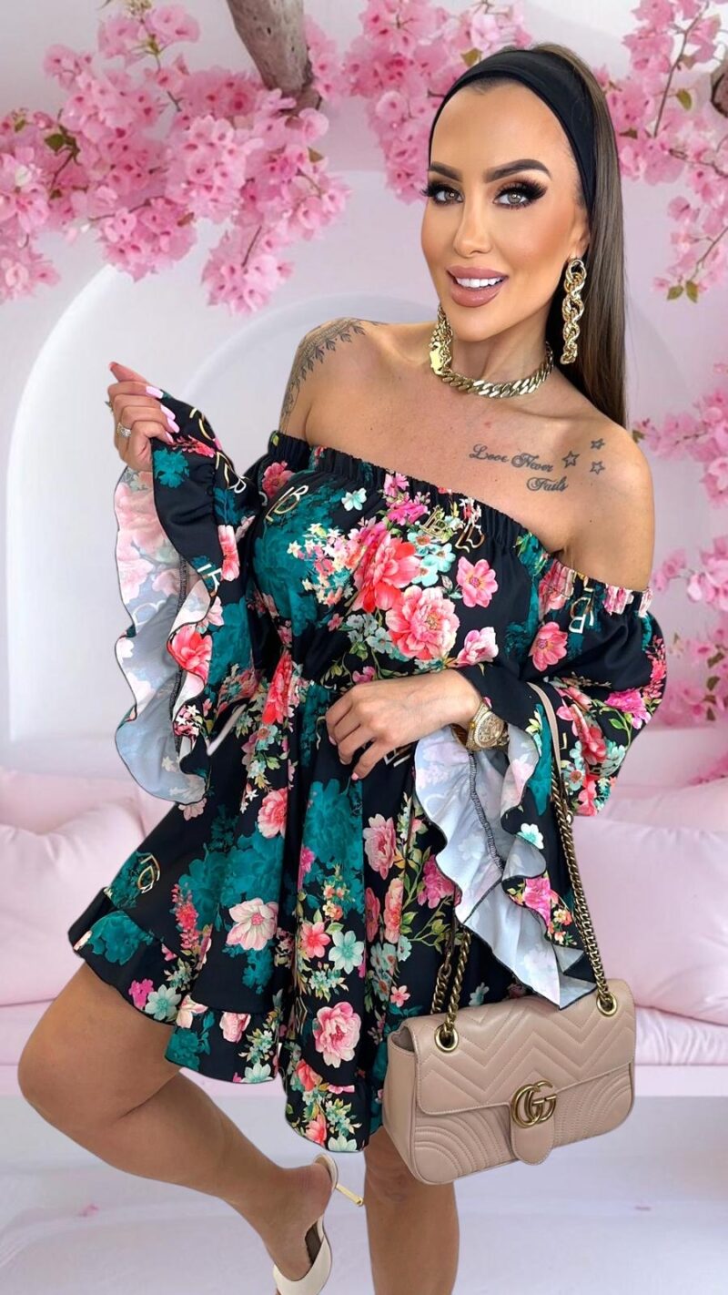 Sukienka Lola Bianka hiszpanka letnia sukienka - obrazek 3