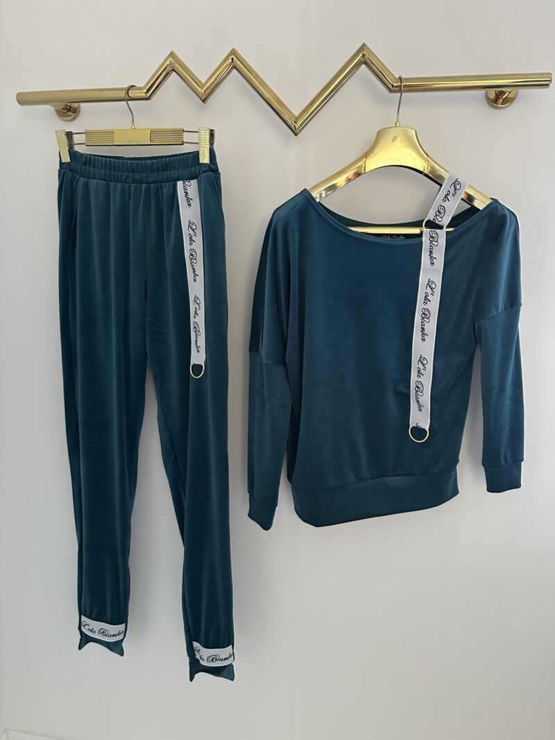 Dres Lola Bianka Dres Welurowy Lola Bianka Komplet - obrazek 4