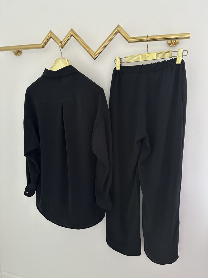 Komplet letni dres koszula spodnie top La Mai - obrazek 8