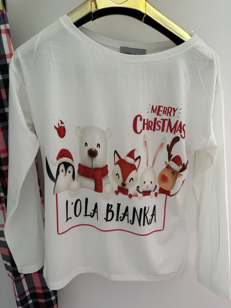 Pizama Lola Bianka Pizamka Swiateczna Lb 2 - obrazek 7