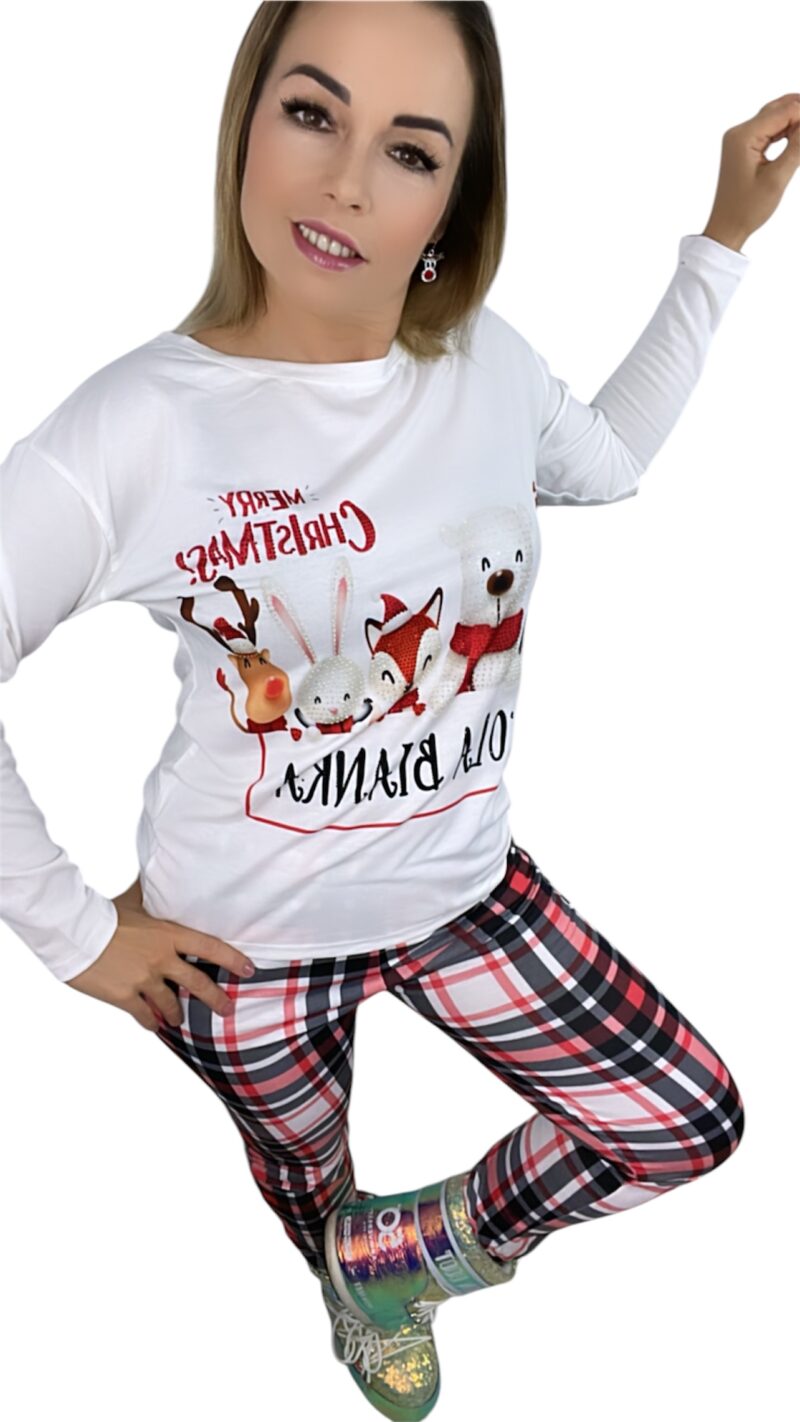 Pizama Lola Bianka Pizamka Swiateczna Lb 2