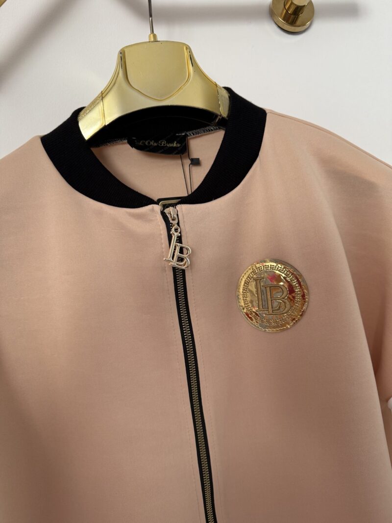 Płaszczyk Lola Bianka bluza parka beżowa - obrazek 4
