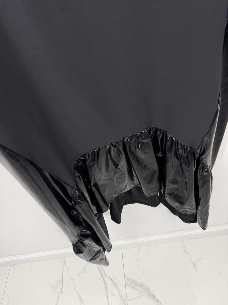 Sukienka Lola Bianka sukienka czarna oversize - obrazek 7