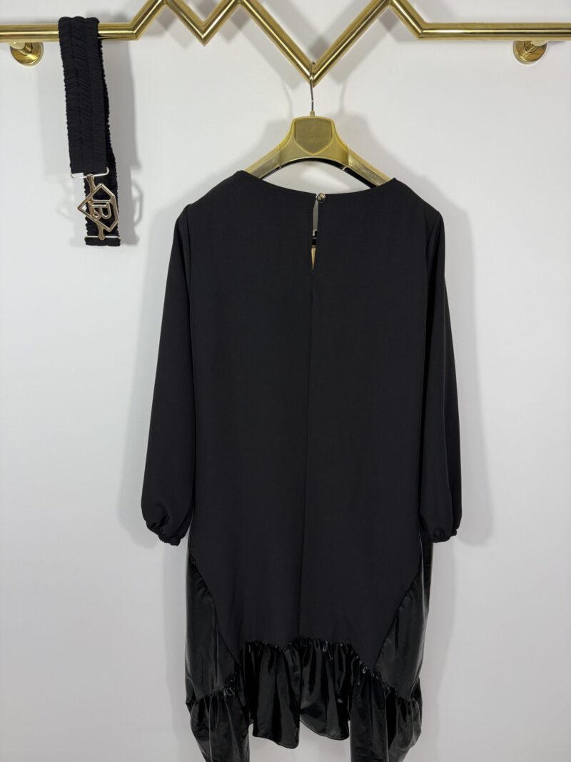 Sukienka Lola Bianka sukienka czarna oversize - obrazek 8