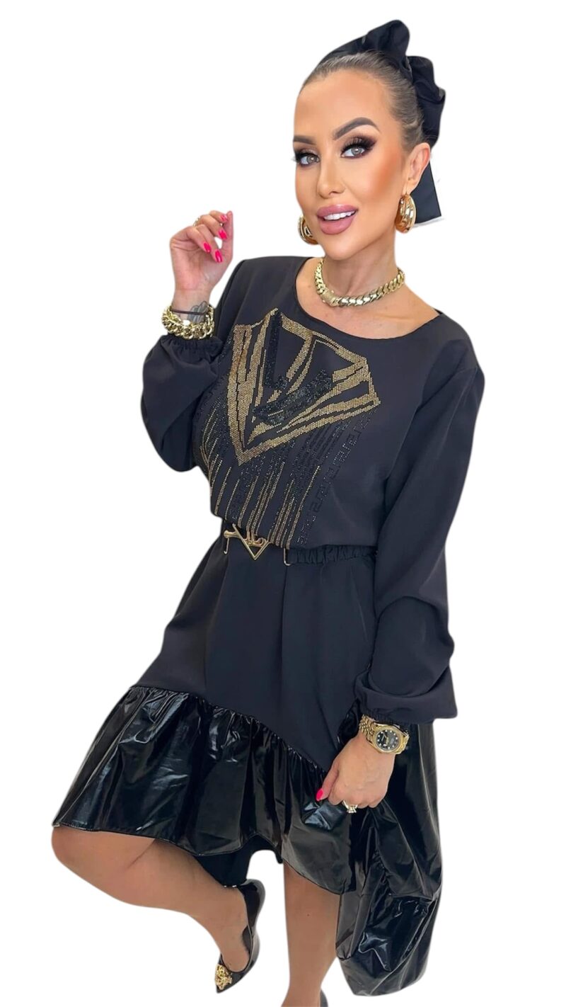 Sukienka Lola Bianka sukienka czarna oversize