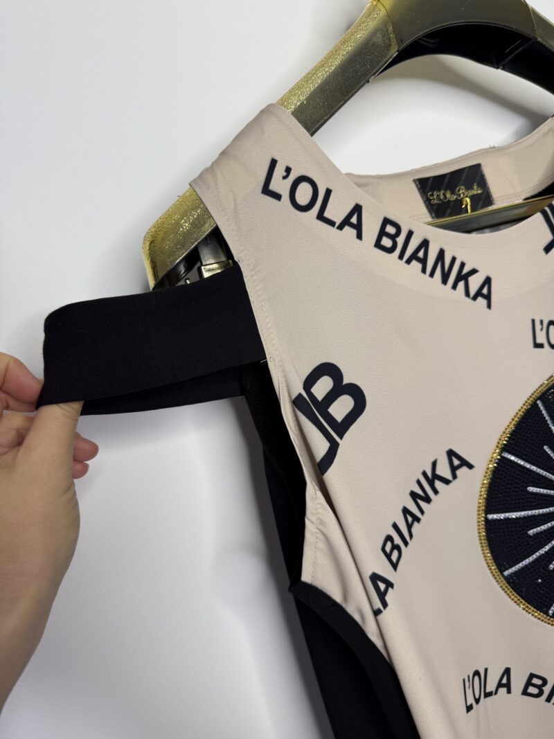 Sukienka Lola Bianka sukienka letnia bez rękawów - obrazek 5