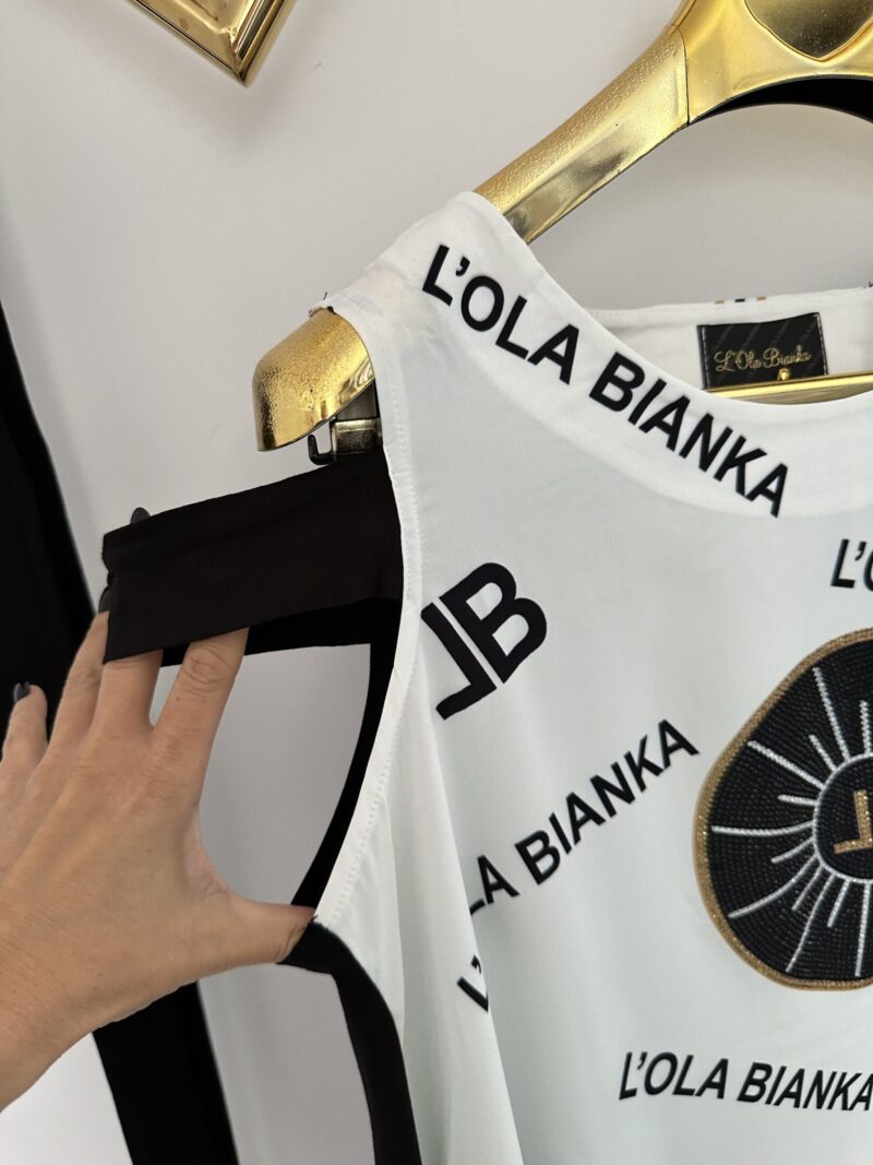 Sukienka Lola Bianka Tunika Luzna Lb Sukienka Wizytowa - obrazek 6