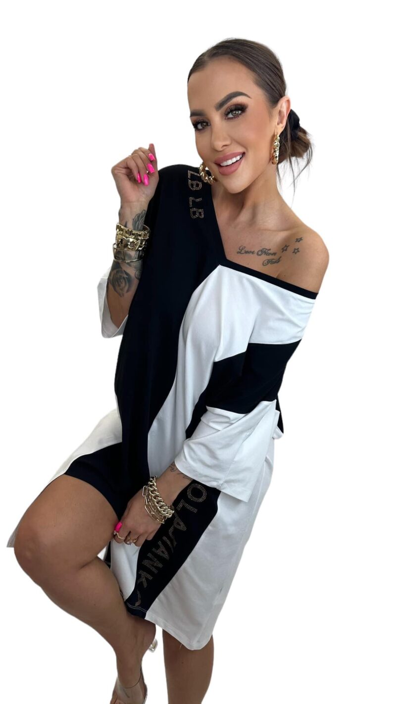 Sukienka Lola Bianka Tunika Oversize Lb - obrazek 3