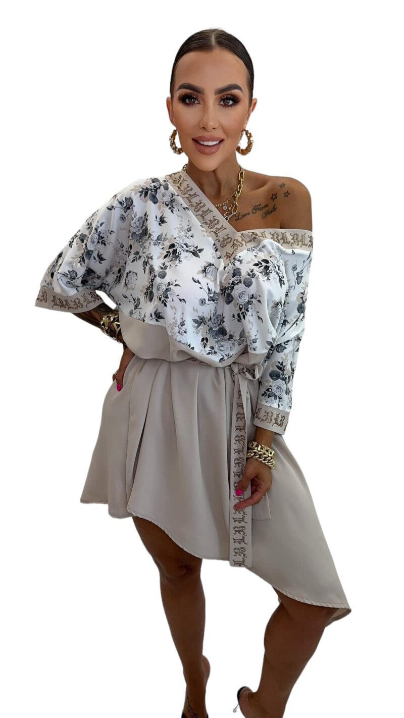 Sukienka Lola Bianka oversize letnia sukienka - obrazek 2