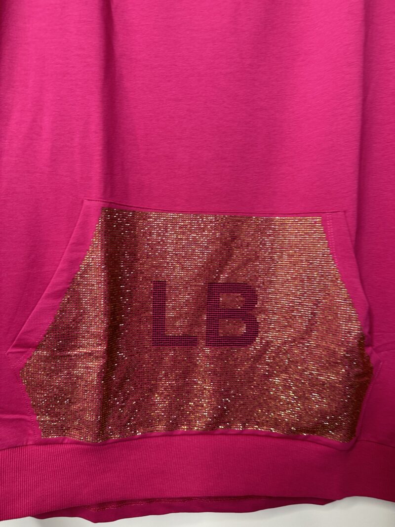 Sukienka Lola Bianka tunika dresowa oversize - obrazek 5