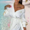 Sukienka Lola Bianka wizytowa elegancka oversize - obrazek 2