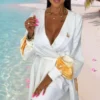 Sukienka Lola Bianka wizytowa elegancka oversize - obrazek 3