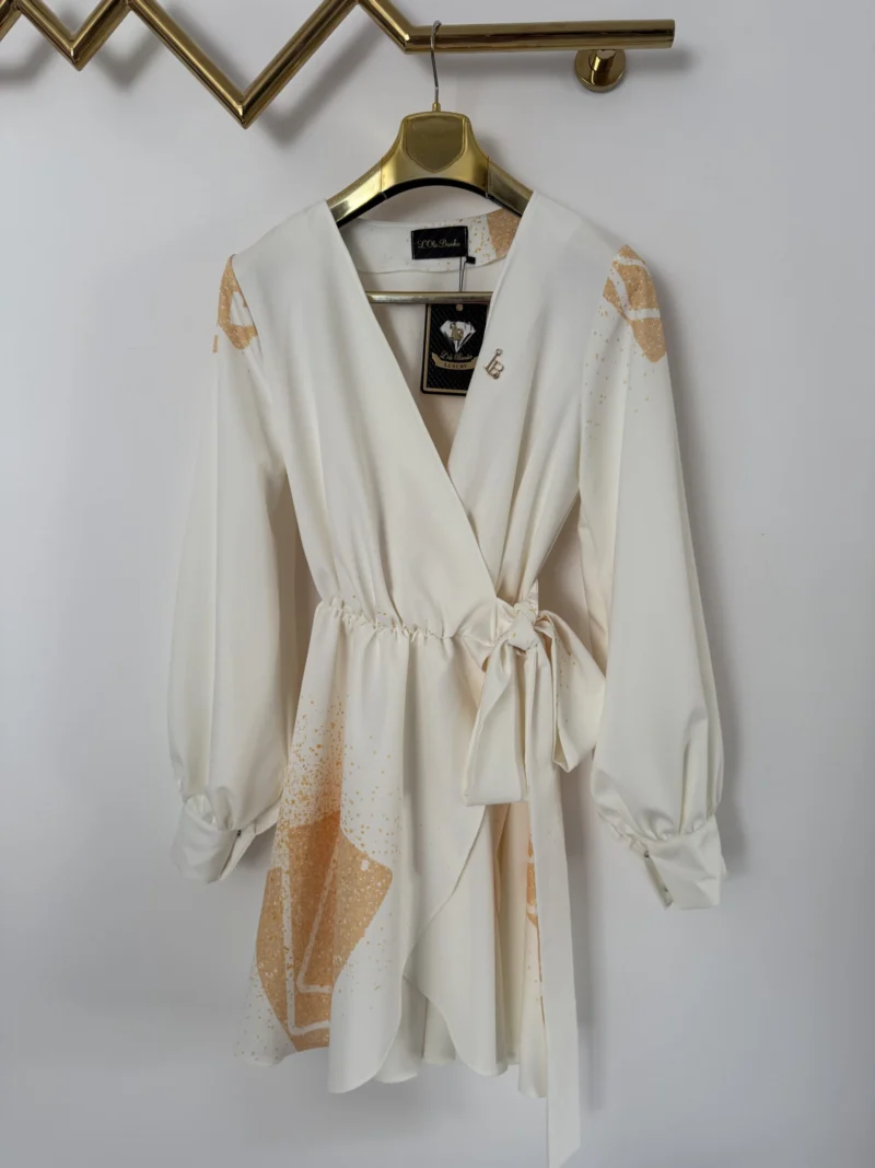Sukienka Lola Bianka wizytowa elegancka oversize - obrazek 4