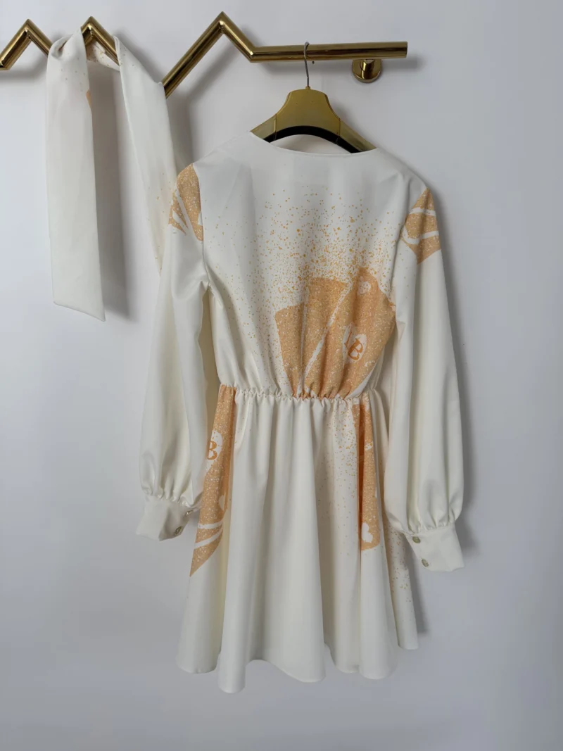 Sukienka Lola Bianka wizytowa elegancka oversize - obrazek 5