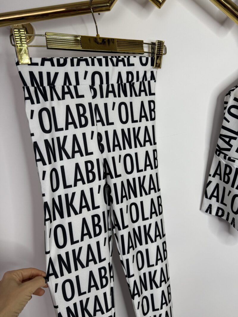 Dres Lola Bianka komplet biało czarny - obrazek 6