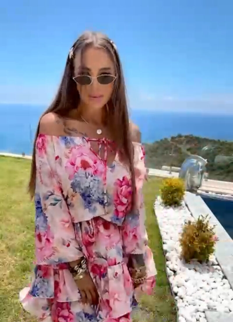 Sukienka Lola Bianka hiszpanka letnia sukienka oversize - obrazek 3
