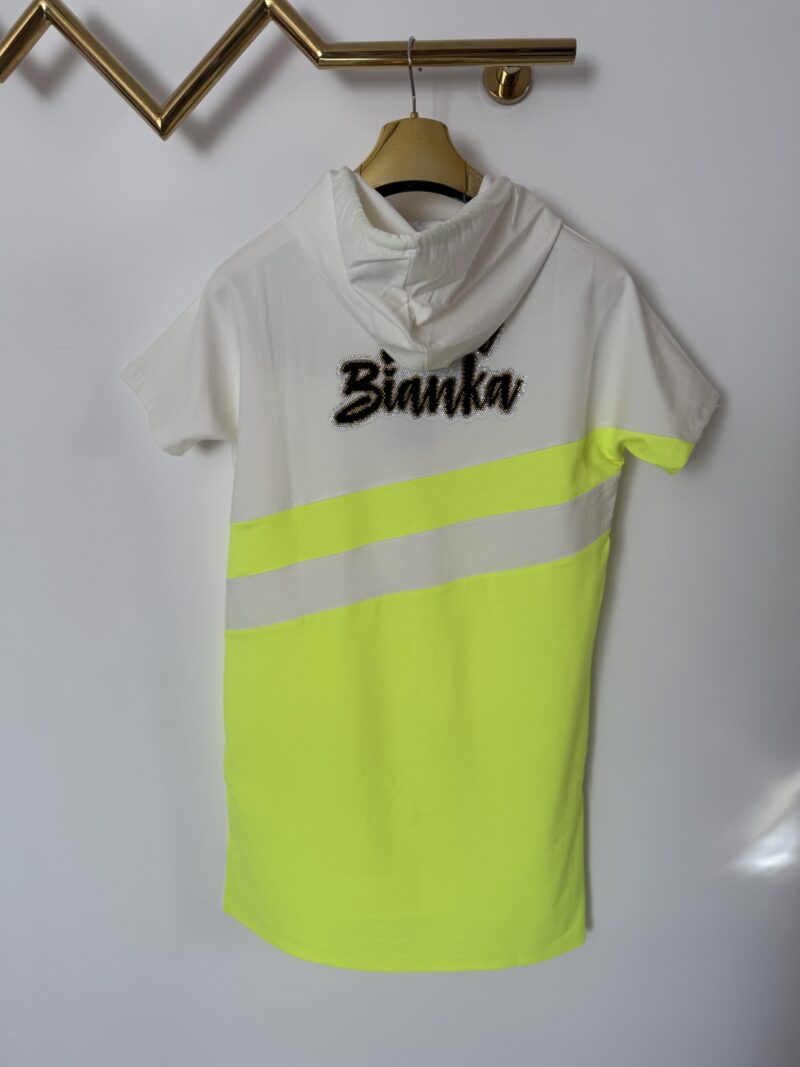Sukienka Lola Bianka tunika letnia dresowa - obrazek 6