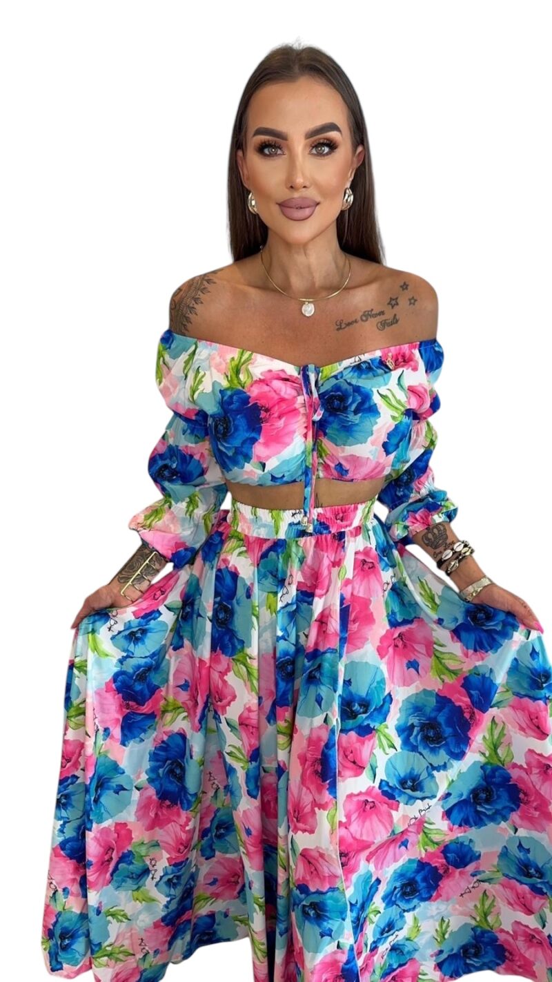Sukienka Lola Bianka maxi długa hiszpanka top spódnica