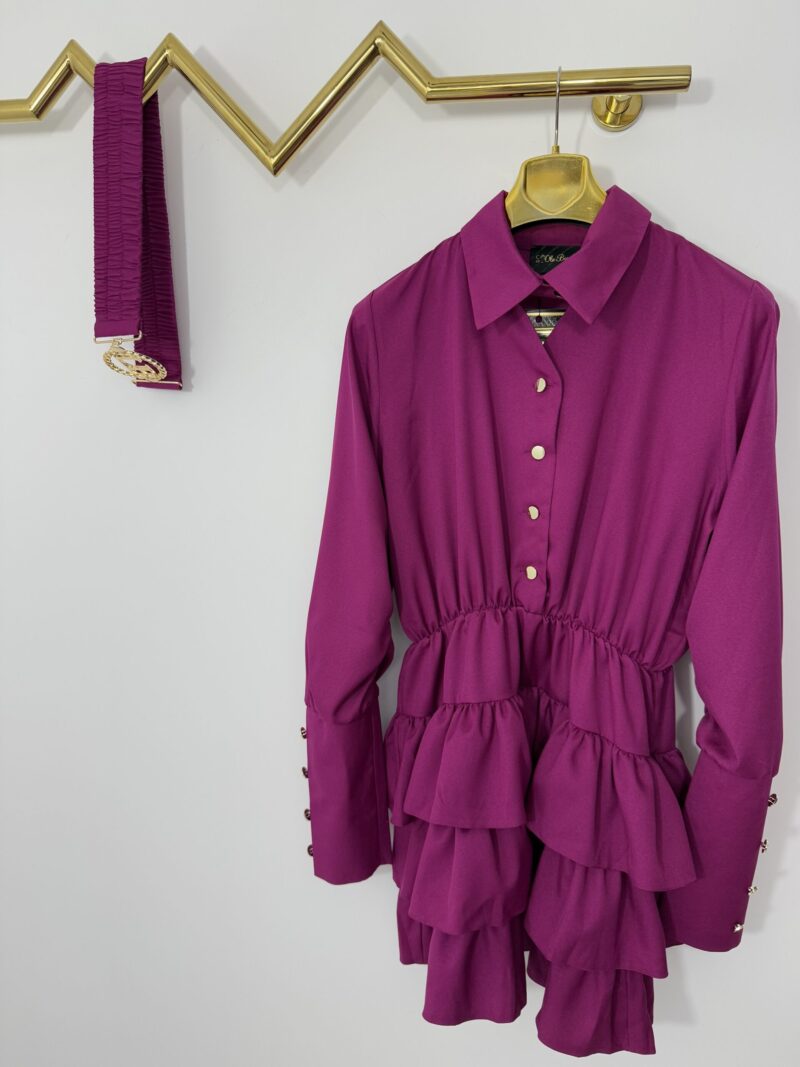 Sukienka Lola Bianka sukienka elegancka komunia chrzciny - obrazek 5