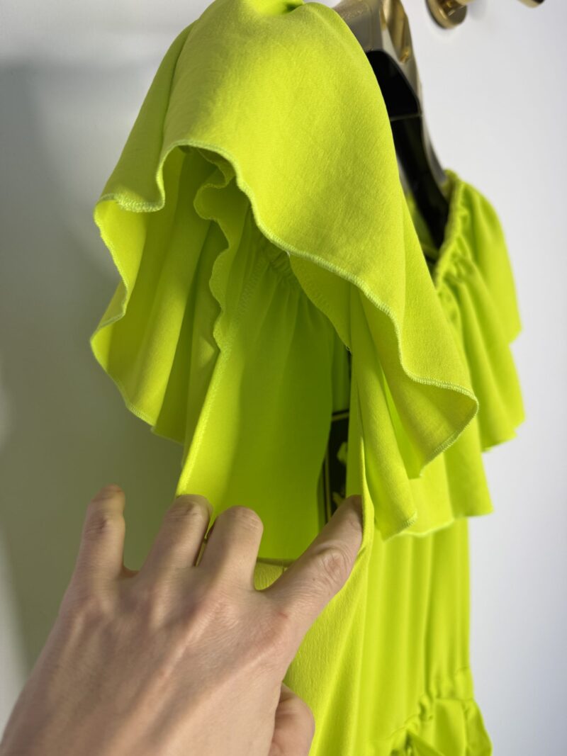 Sukienka Lola Bianka sukienka letnia hiszpanka długa neon - obrazek 6
